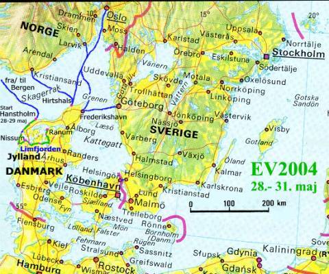 EV2004 oversiktskart