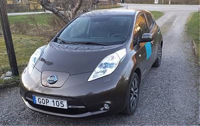 Nissan Leaf 30 kWh modell 2016