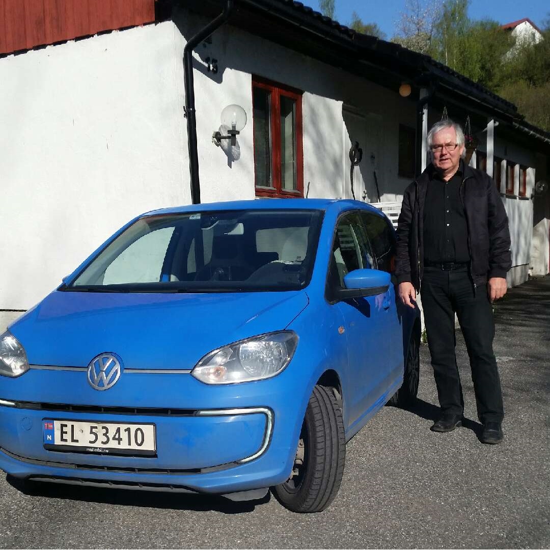 Jorn og VW e-Up!