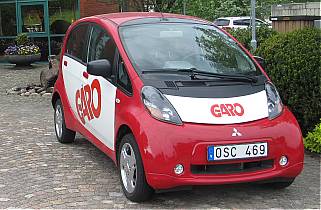 Garos helelektriska Mitsubishi i-Miev