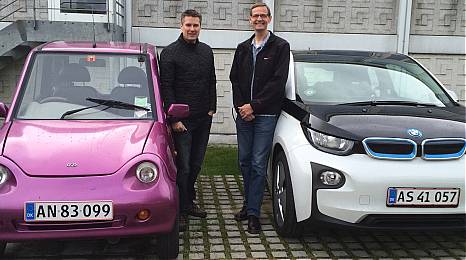 Reva och Jeppe, Martin och BMWi3