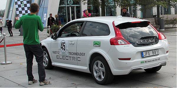 Sunfleet bilpool har Volvo C30 El