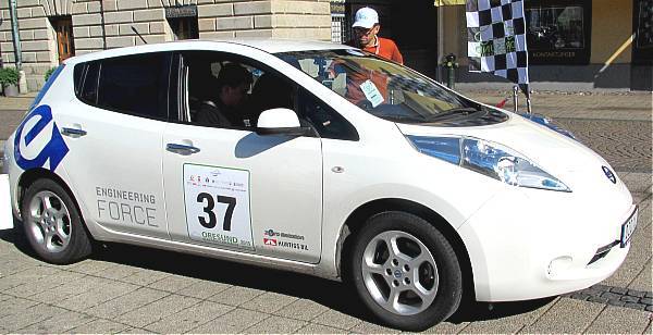 Nissan Leaf Blixtgordon