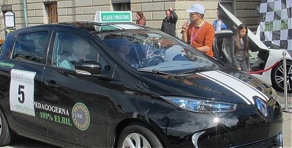 Trafikskola Trafikpedagogerna i Renault Zoe