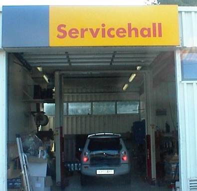 Ladeservice hos Shell