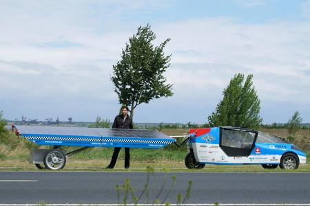 Solartaxi i Leipzig