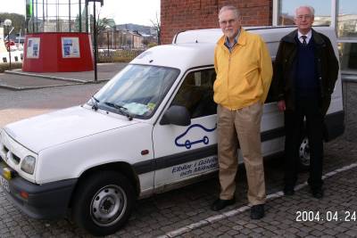 Bilde av Stig, Renault Express El og Kjell